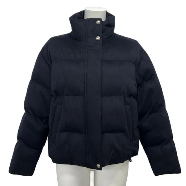 Loro Piana Jacket 36 S Jools Puffer Dark Navy Cashmere in Navy Cashmere from The Reluxe, photo 1 of 1