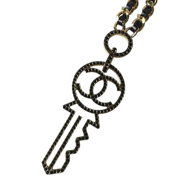 Chanel CC Logo Key Motif Necklace from The Reluxe, photo 1 of 1