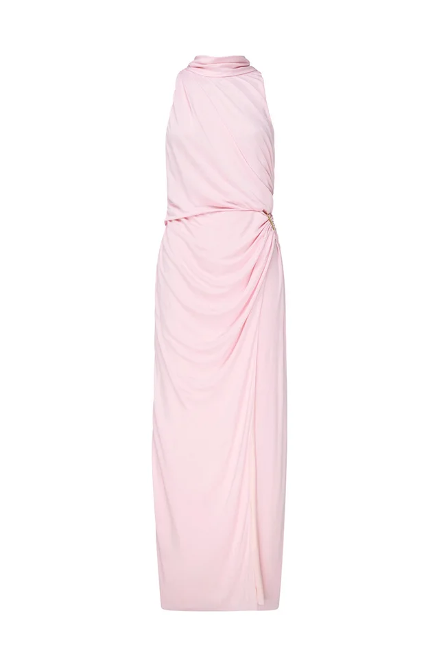 MANNING CARTELL Sweet Days Halter Dress in PETAL PINK, image 1 of 1 from Manning Cartell