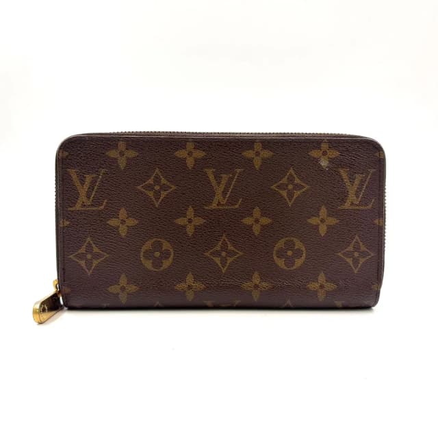 Louis Vuitton Zippy Wallet Monogram Rose Ballerine Leather Brown Light Pink in Brown Leather from The Reluxe, photo 1 of 1