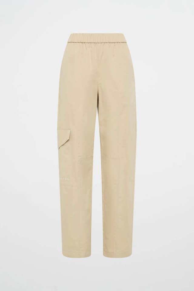 Athletica Panelled Cargo Pant 512 in ON TAUPE, image 1 of 1 from Aje