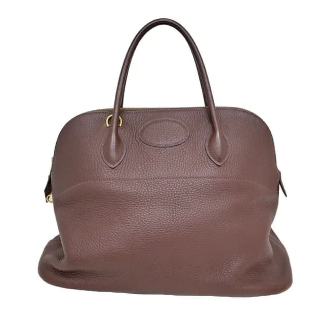 Hermès Bolide 35 Tote Bag Hand Havana Taurillon Clemence in Clemence leather from The Reluxe, photo 1 of 1