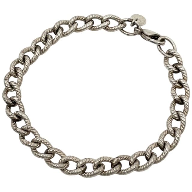 Tiffany & Co. Bracelet Twist Rope Chain 925 Sterling Silver in Silver from The Reluxe, photo 1 of 1