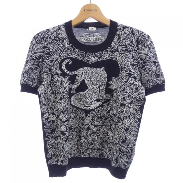 Hermès Jungle Love Knit Sweater in Cashmere from The Reluxe, photo 1 of 1