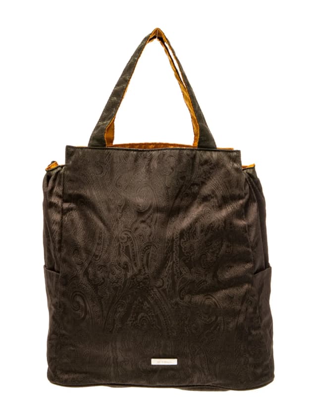 Etro Tote in brown|red Nylon from The RealReal, photo 1 of 1