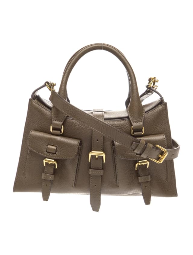 Mulberry Top Handle Bag in gray Leather from The RealReal, photo 1 of 1