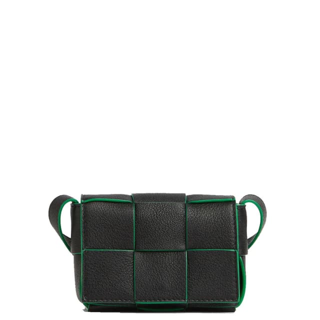 Bottega Veneta Cassette Candy, Black/Parakeet, image 1 of 1 from Cultstatus