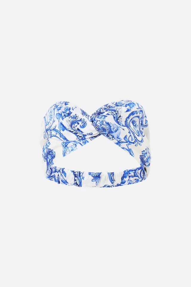 Camilla eBoutique WOVEN TWIST HEADBAND CERAMIC PANORAMIC, image 1 of 1 from CAMILLA