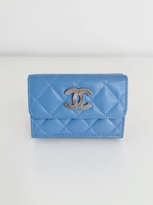 Chanel Caviar Leather Small Trifold Wallet in Caviar leather from Edit Second Hand, photo 1 of 1