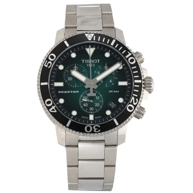 Tissot Seastar 1000 T120417A 45.5mm Stainless Steel Watch from H&T, photo 1 of 1