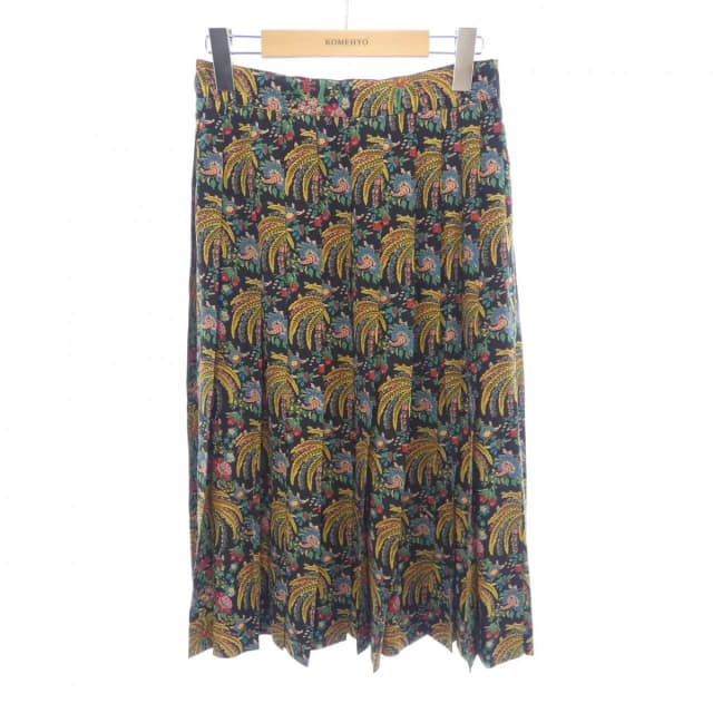 Hermès Vintage Skirt Black in Black Silk from The Reluxe, photo 1 of 1