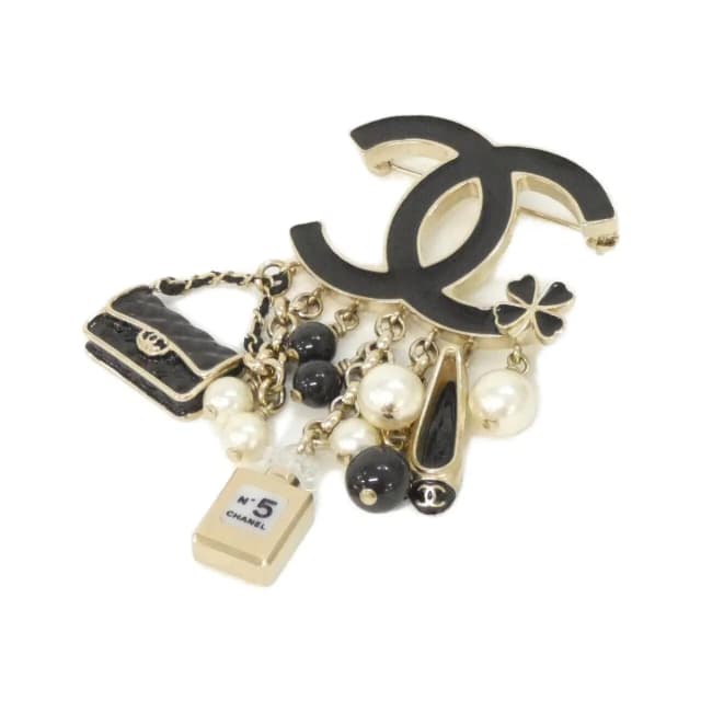Chanel Brooch Gold in Gold from The Reluxe, photo 1 of 1