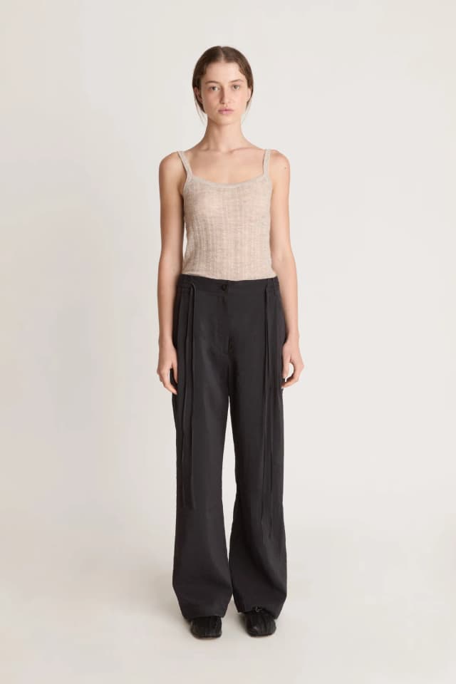 Lee Mathews Maggie Pant in Black, image 1 of 1 from Lee Mathews