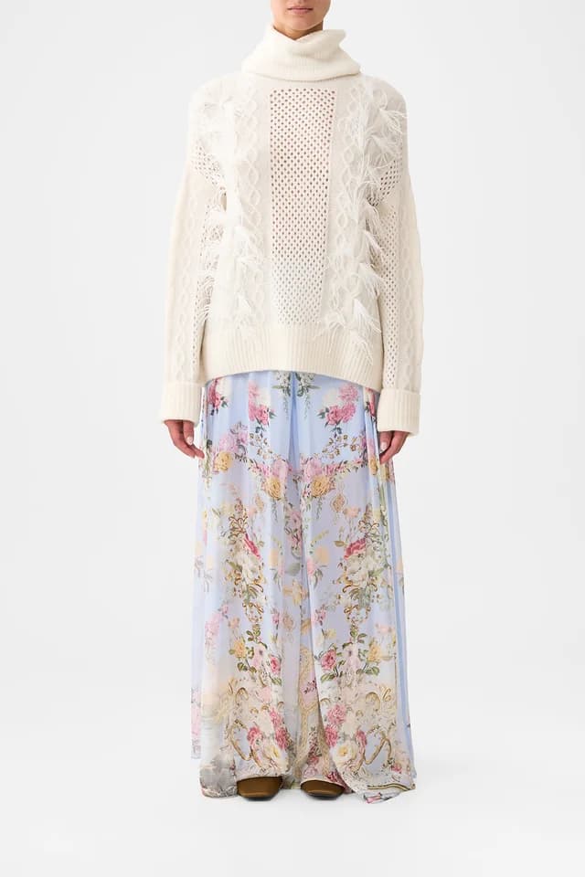 Camilla eBoutique ROLL NECK JUMPER TILED IN TIME, image 1 of 1 from CAMILLA