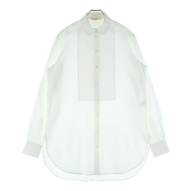 Celine Dress Shirt Long Sleeve Cotton White in White from The Reluxe, photo 1 of 1