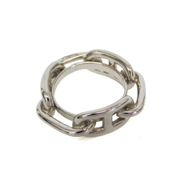 Hermès Scarf Ring Silver Lugate Shane Dunkle in Silver Metal from Elady, photo 1 of 1