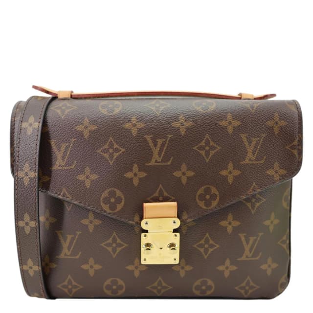 Louis Vuitton Metis Pochette Monogram Canvas Crossbody Bag Brown in Brown Coated canvas from Dallas Designer Handbags, photo 1 of 1
