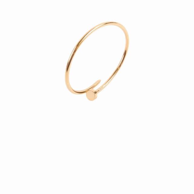 Cartier Juste Un Clou Small Model Pink Gold Bracelet Size16 in Pink from The Purse Affair, photo 1 of 1
