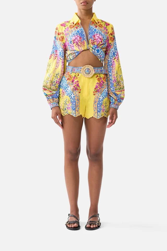 Camilla eBoutique CROPPED WRAP SHIRT SULTANAHMET SUMMER, image 1 of 1 from CAMILLA