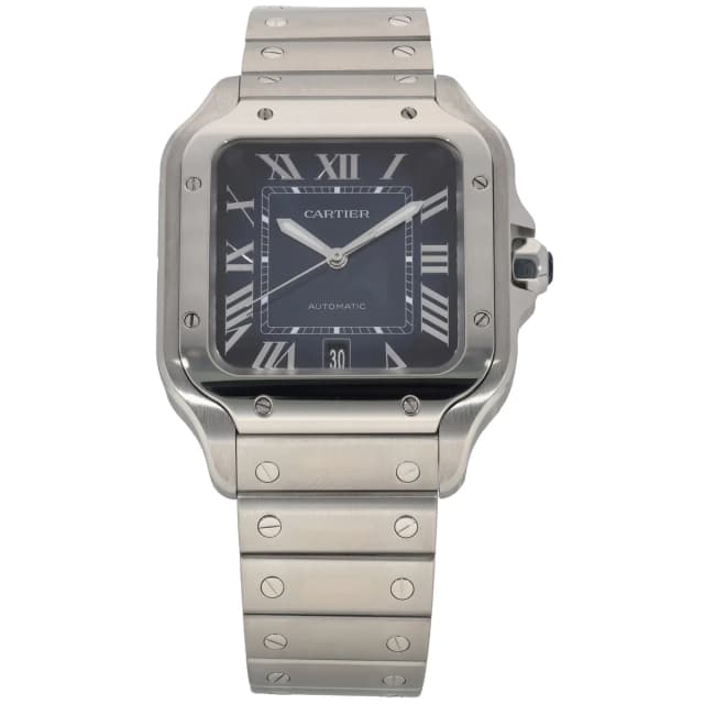 Cartier Santos WSSA0030 40mm Stainless Steel Watch from H&T, photo 1 of 1