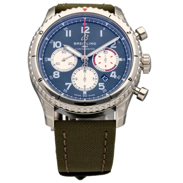 Breitling Aviator 8 AB0119 43mm Stainless Steel Watch from H&T, photo 1 of 1