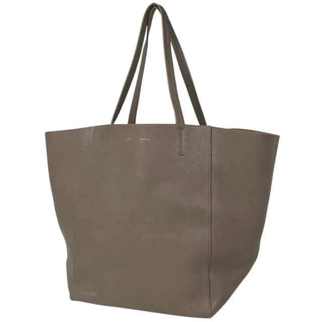 Celine Cabas Phantom Tote Bag Leather Gray in Grey Leather from The Reluxe, photo 1 of 1