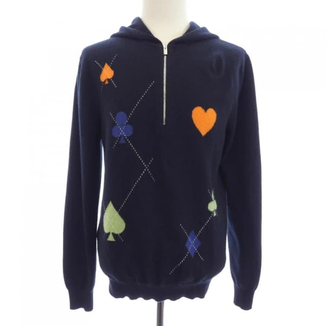 Hermès Hoodie Navy in Navy Cashmere from The Reluxe, photo 1 of 1