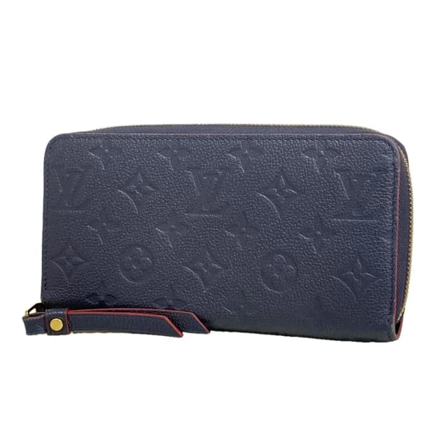 Louis Vuitton Wallet Monogram Empreinte Zippy Marine Rouge in Red from The Reluxe, photo 1 of 1
