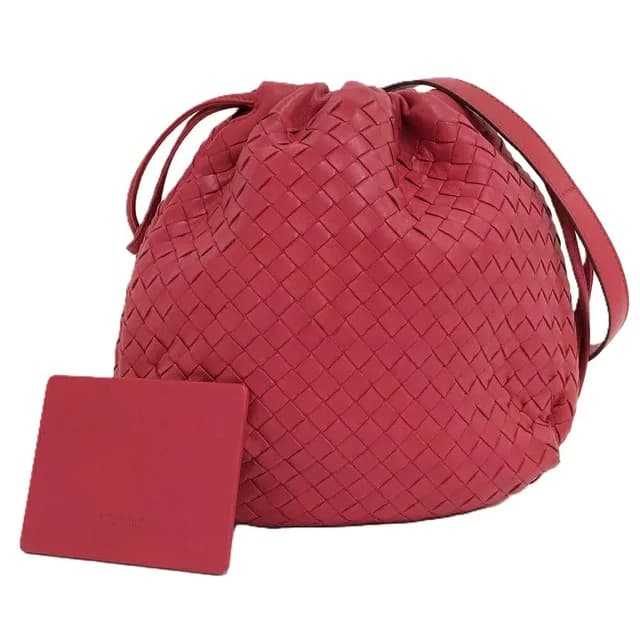 Bottega Veneta Drawstring Shoulder Bag Intrecciato Leather in Woven leather from The Reluxe, photo 1 of 1