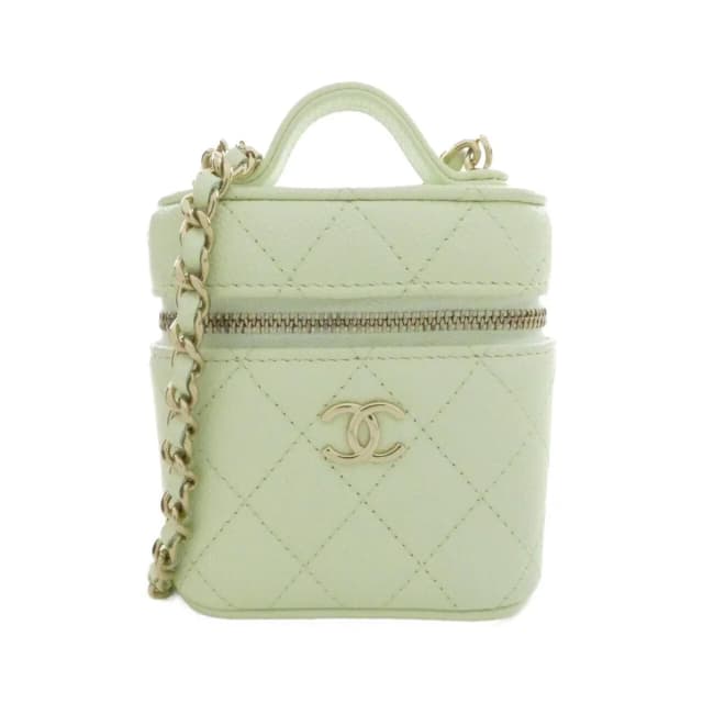 Chanel Shoulder Bag Green in Green Caviar leather from The Reluxe, photo 1 of 1