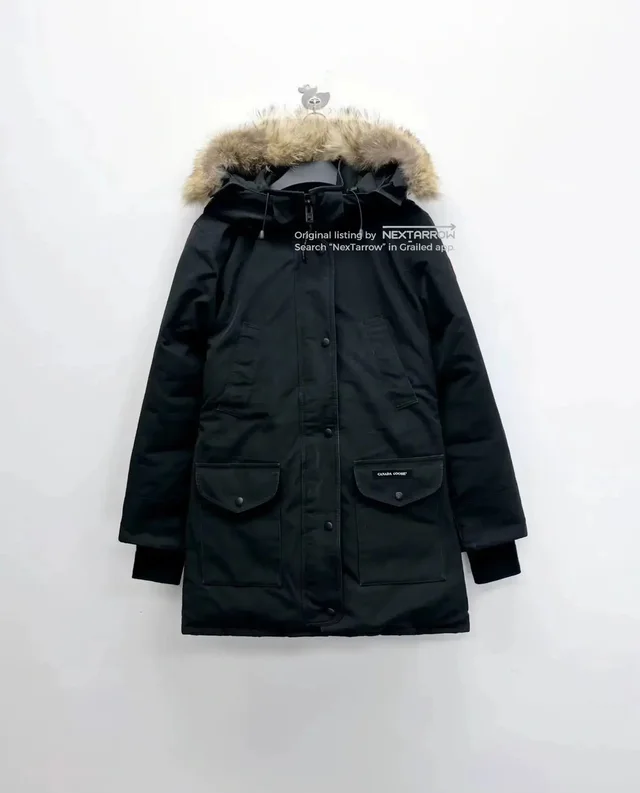 Canada Goose Sleeve Badge Mid-Length Down Jacket S in black from Grailed, photo 1 of 1