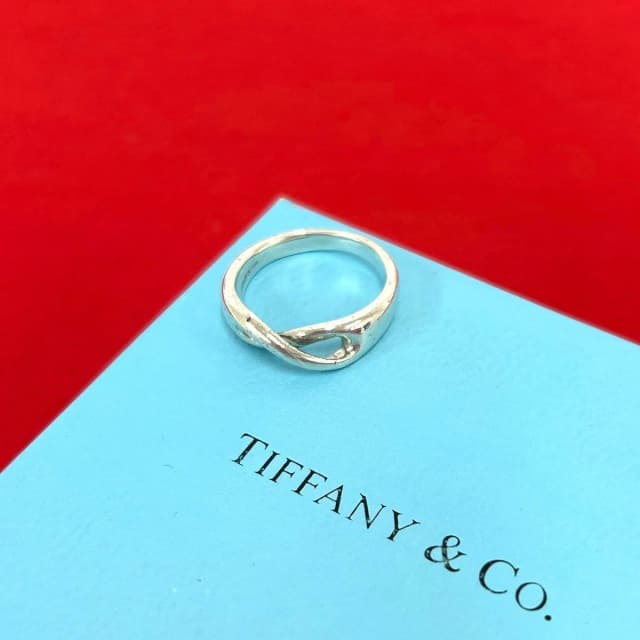 Tiffany & Co. Infinity Ring 925 Sterling Silver in Silver from The Reluxe, photo 1 of 1