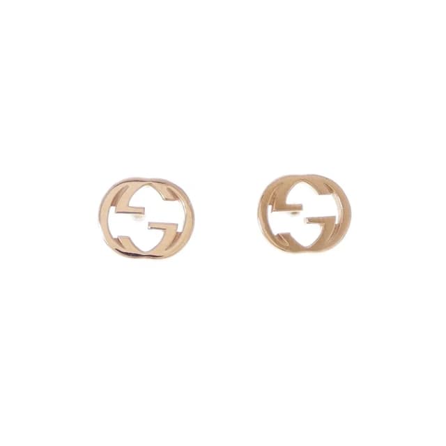 Gucci Interlocking G Earrings Gold in Gold from The Reluxe, photo 1 of 1
