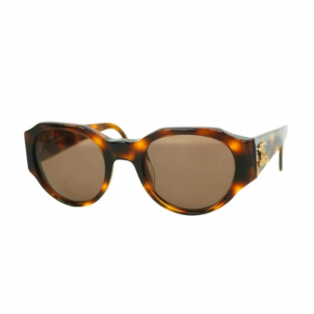 Chanel Sunglasses Acetate Brown Champagne Gold Eyewear in Brown from The Reluxe, photo 1 of 1