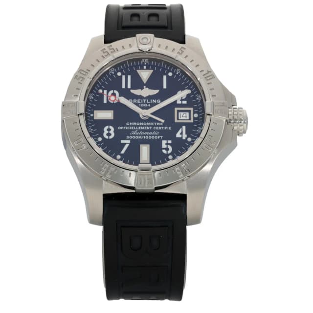 Breitling Avenger Seawolf A17330 45mm Stainless Steel Watch from H&T, photo 1 of 1