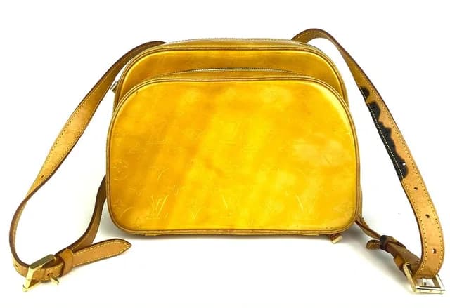 Louis Vuitton Yellow Monogram Vernis Murray Backpack in Yellow Leather from Bagriculture, photo 1 of 1