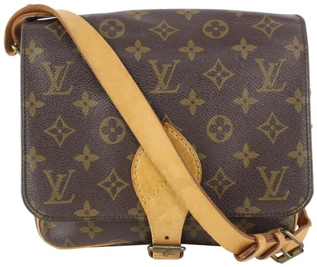 Louis Vuitton Monogram Cartouchiere MM Crossbody Bag in Canvas from Bagriculture, photo 1 of 1
