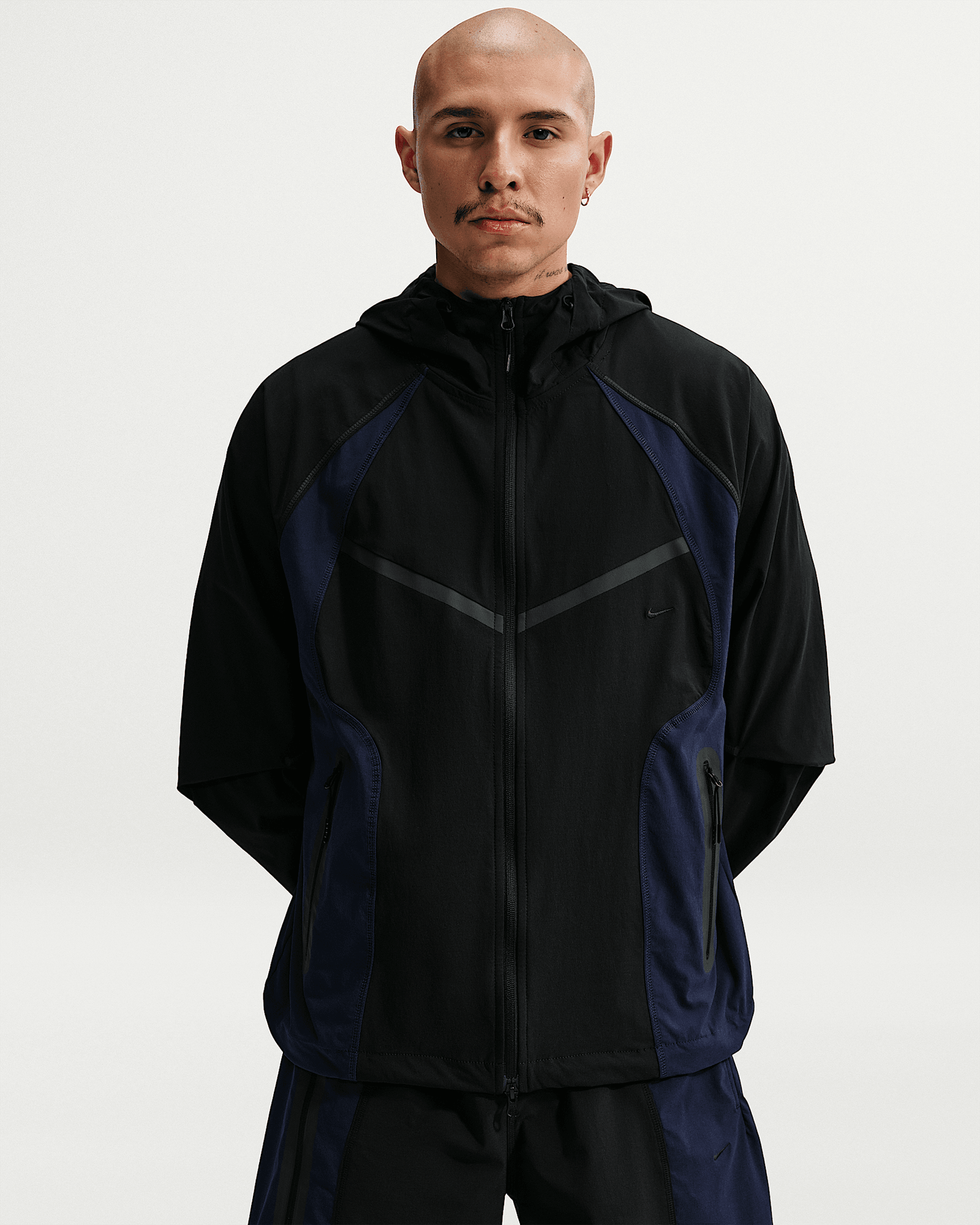 Nike Tech in Black/Obsidian/Black, image 1 of 1 from Nike