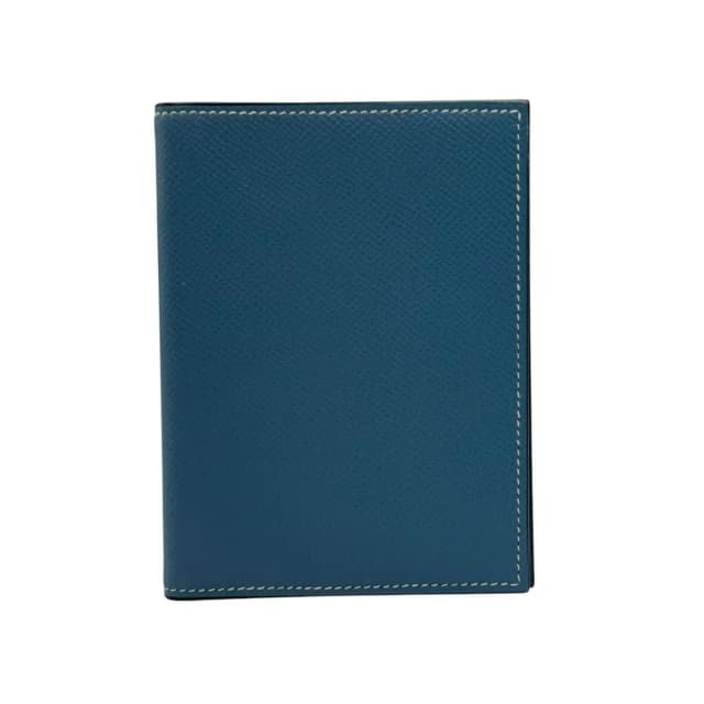 Hermès Notebook Cover Leather Blue Agenda in Blue Leather from The Reluxe, photo 1 of 1