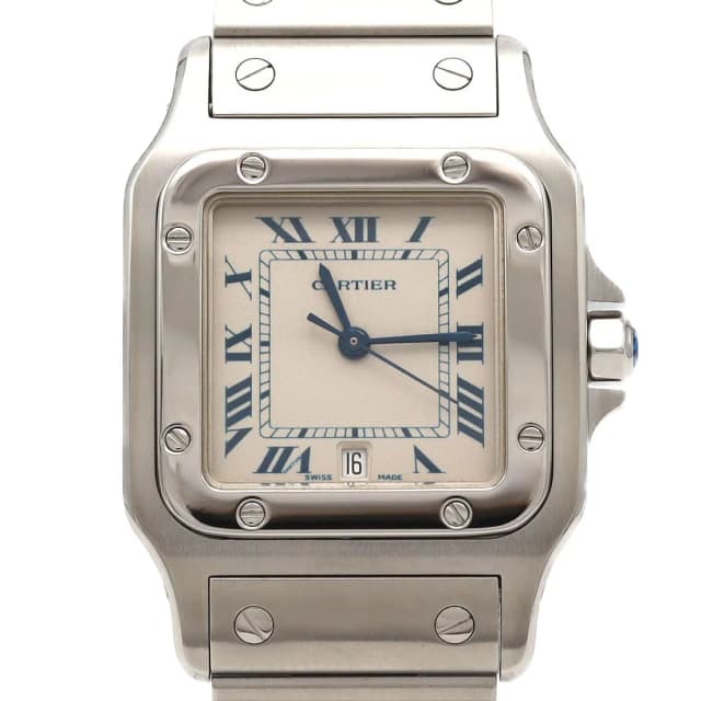 Cartier Santos Galbee LM SS Quartz Watch from The Reluxe, photo 1 of 1