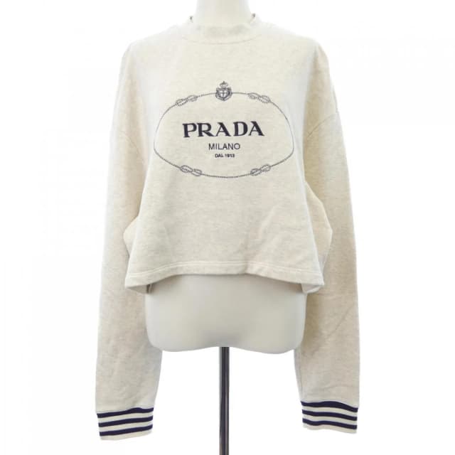 Prada Oversized Cotton Fleece Sweatshirt from The Reluxe, photo 1 of 1