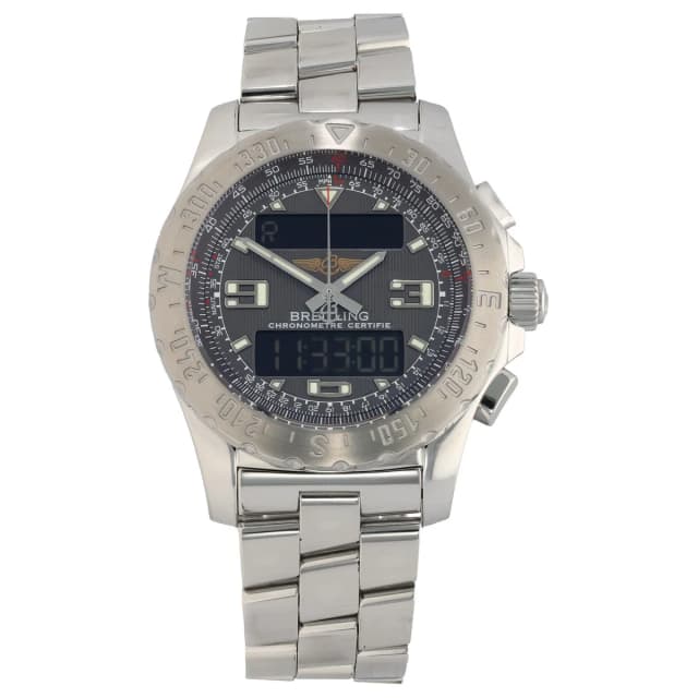 Breitling Airwolf A78363 43mm Stainless Steel Watch from H&T, photo 1 of 1
