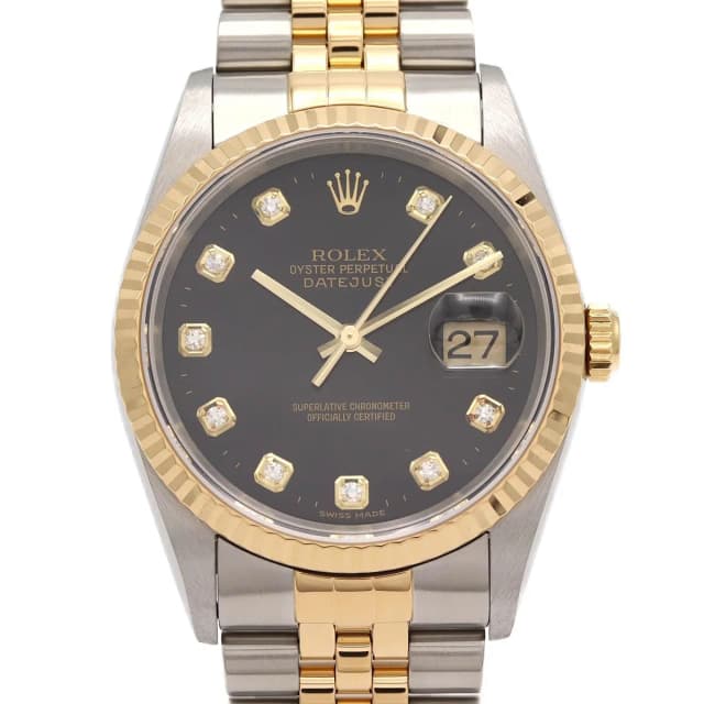 Rolex Datejust Stainless Steel Yellow Gold Automatic in Yellow from The Reluxe, photo 1 of 1