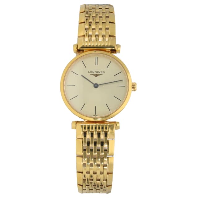 Longines La Grande Classique L4.209.2 24mm Gold Plated Watch in Gold from H&T, photo 1 of 1