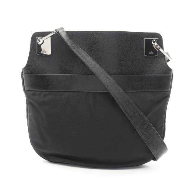 Gucci Shoulder Bag 001 Black Nylon Leather in Black Nylon from The Reluxe, photo 1 of 1