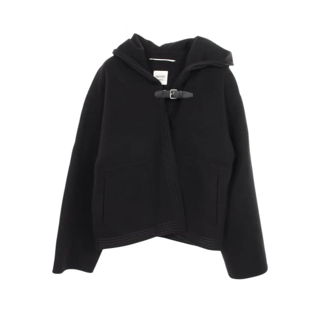 Hermès Albion Passant with Hood Cashmere Jacket in Cashmere from The Reluxe, photo 1 of 1
