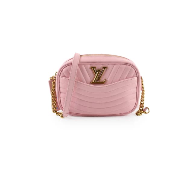 Louis Vuitton New Wave Camera Bag Pink in Pink Leather from The Purse Affair, photo 1 of 1
