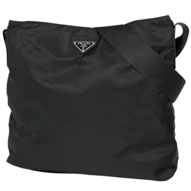 Prada Shoulder Bag Nylon Nero in Black Nylon from The Reluxe, photo 1 of 1