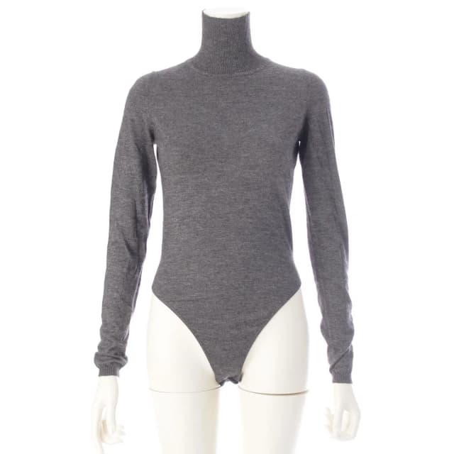 Dior Cashmere Silk Top Bodice Turtleneck Long Sleeve Knit in Silk from The Reluxe, photo 1 of 1