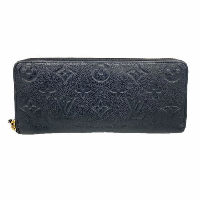 Louis Vuitton Wallet Monogram Empreinte Portefeuille Clemence Noir in Black Clemence leather from The Reluxe, photo 1 of 1